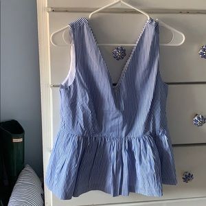 Jcrew peplum top